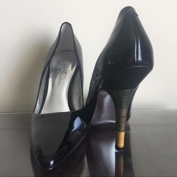 Jessica Simpson Black Vanity Pumps - Size 7 - Picture 3 of 4